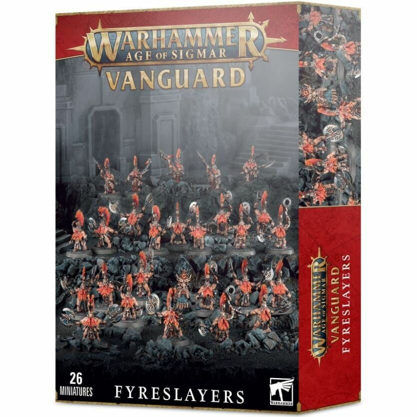 Набор Миниатюр Vanguard Fyreslayers Age of Sigmar Warhammer