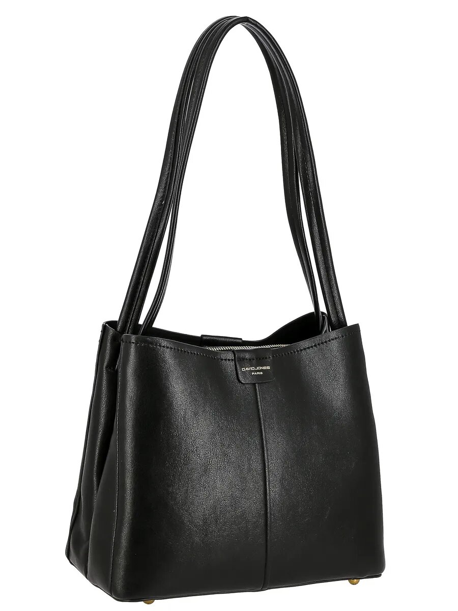 Сумка тоут DAVID JONES, черный — фото 1