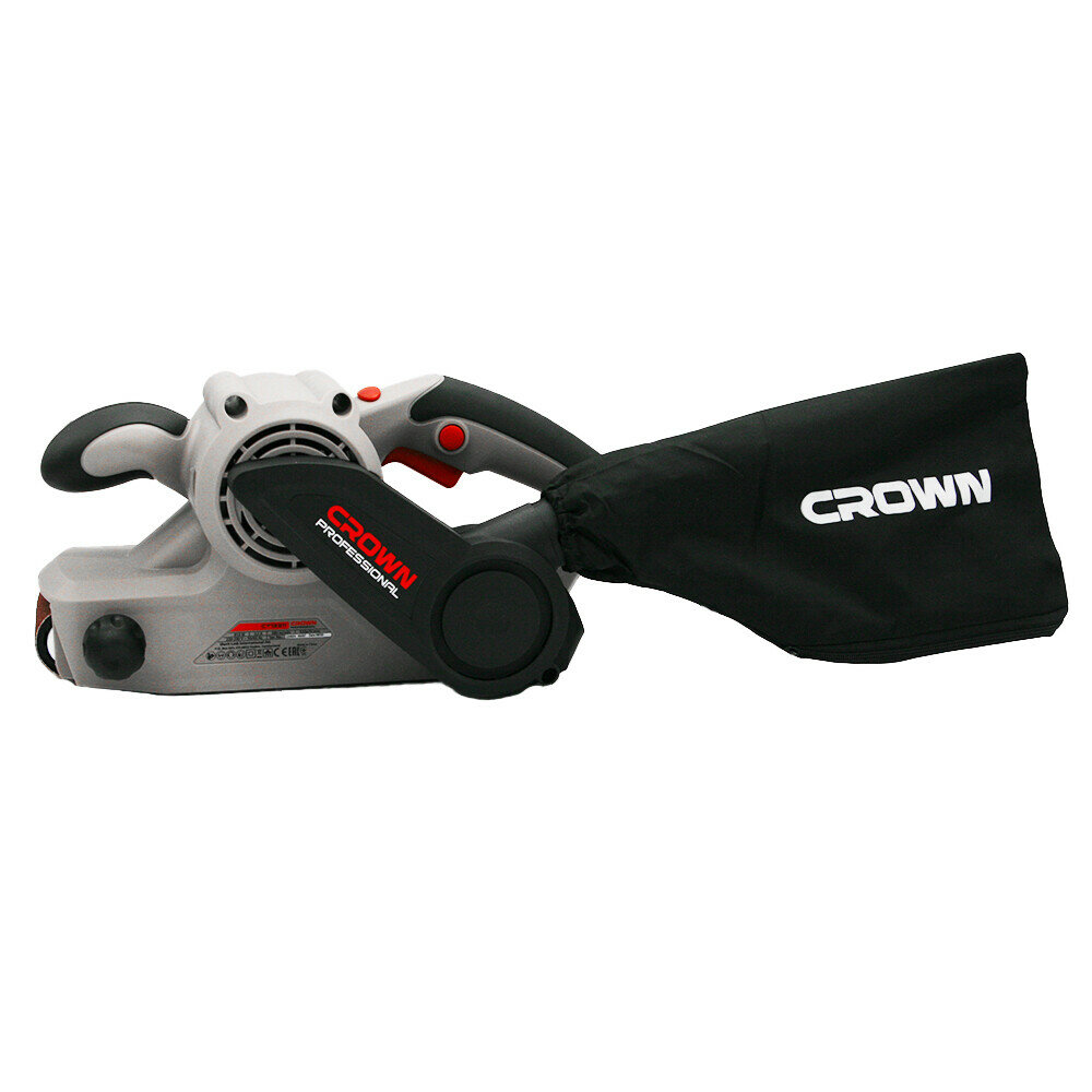 Шлифмашина ленточная электрическая Crown CT13311 810 Вт 533х76 мм