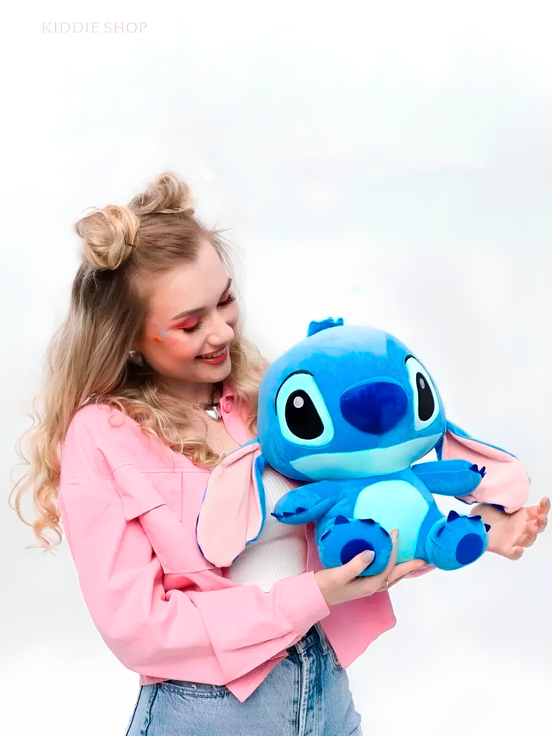 Мягкая игрушка Стич – мягкий герой для детей и малышей, большой плюшевый друг для обнимашек — фото 1