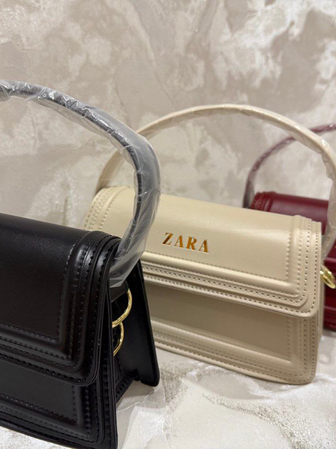 Сумка клатч , фактура гладкая, бежевый — фото 1