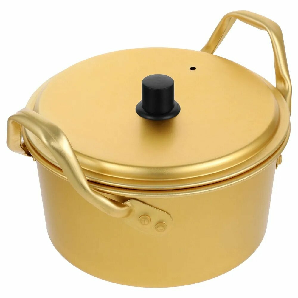 Кастрюля, Алюминий, Вес товара, г 196.28, Цвет Golden, Страна-изготовитель Китай