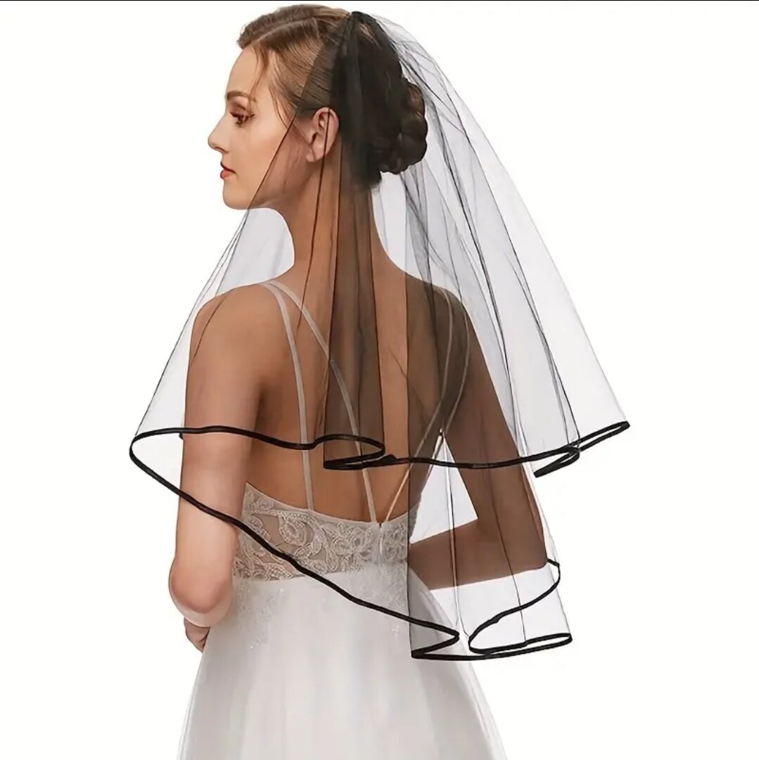 Фата с гребнем