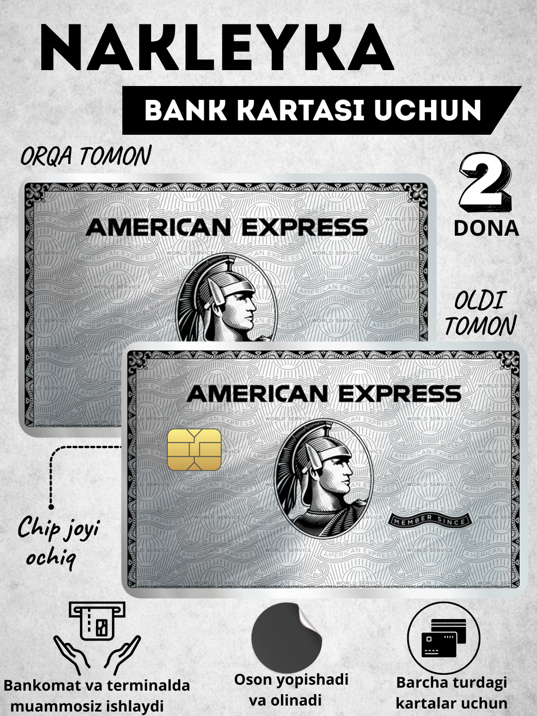 Декор карт, наклейка на банковскую карту, стикер на пластик карту банка