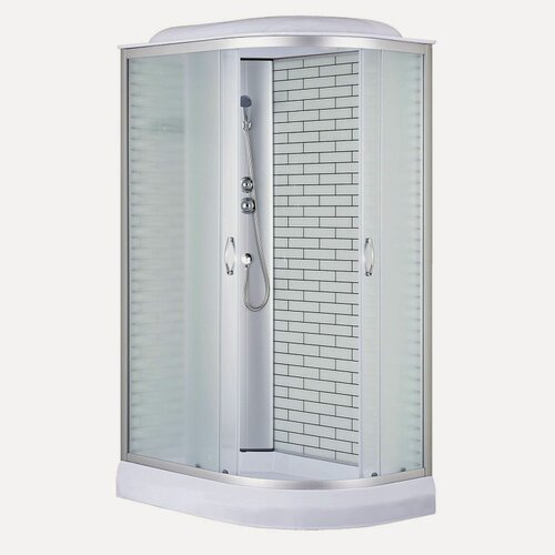 Изображение товара Душевая кабина 120х80 с низким поддоном Loranto Sunway CS-66120-13L FW 120