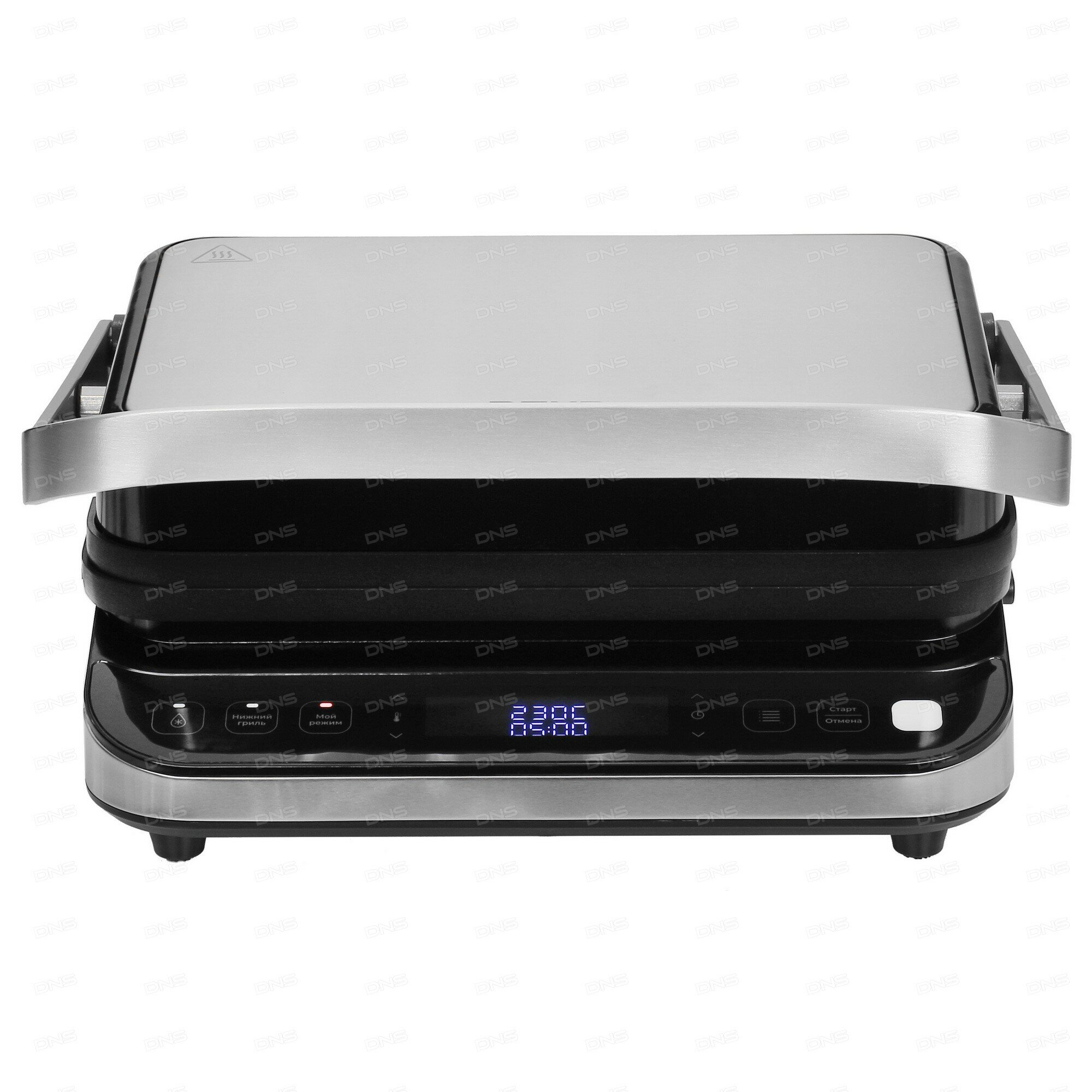 Гриль DEXP GRL-2062, мощность 2000 Вт, комбинированный корпус — фото 1