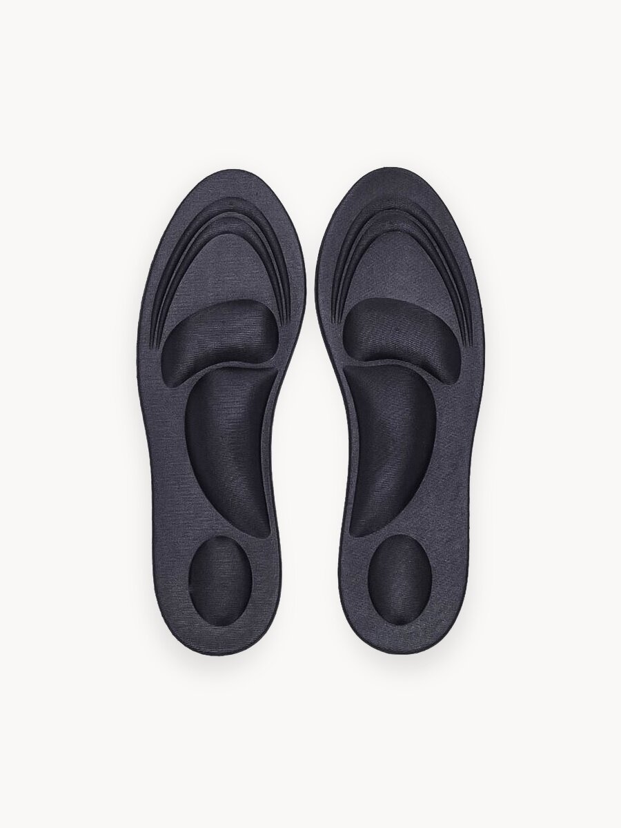 Cтельки для обуви, мужские, анатомические, с мягкими подушечками, универсальный размер 40-45