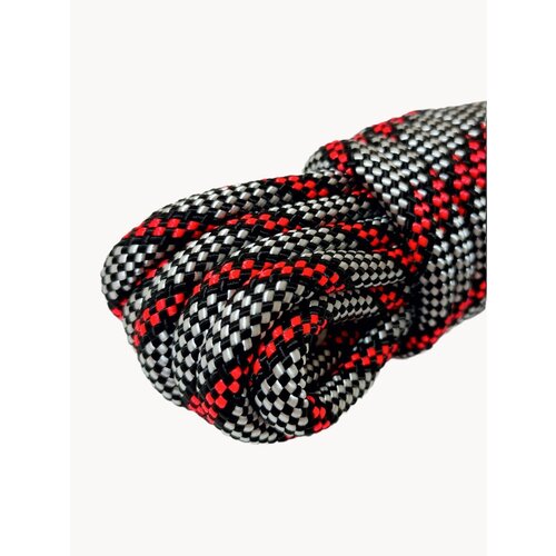 Веревка высокопрочная страховочная диаметр 10 мм 25 м, 48 прядей, 2400 кгс, тип А, У1