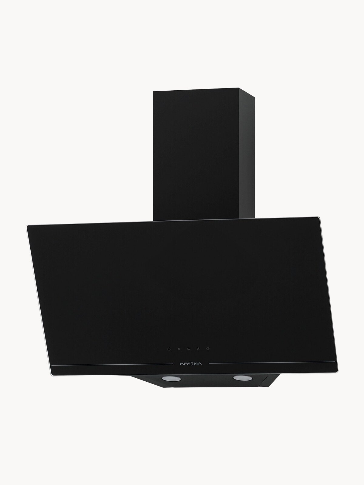 Вытяжка кухонная 60 см наклонная KRONA JINA 600 BLACK S V2