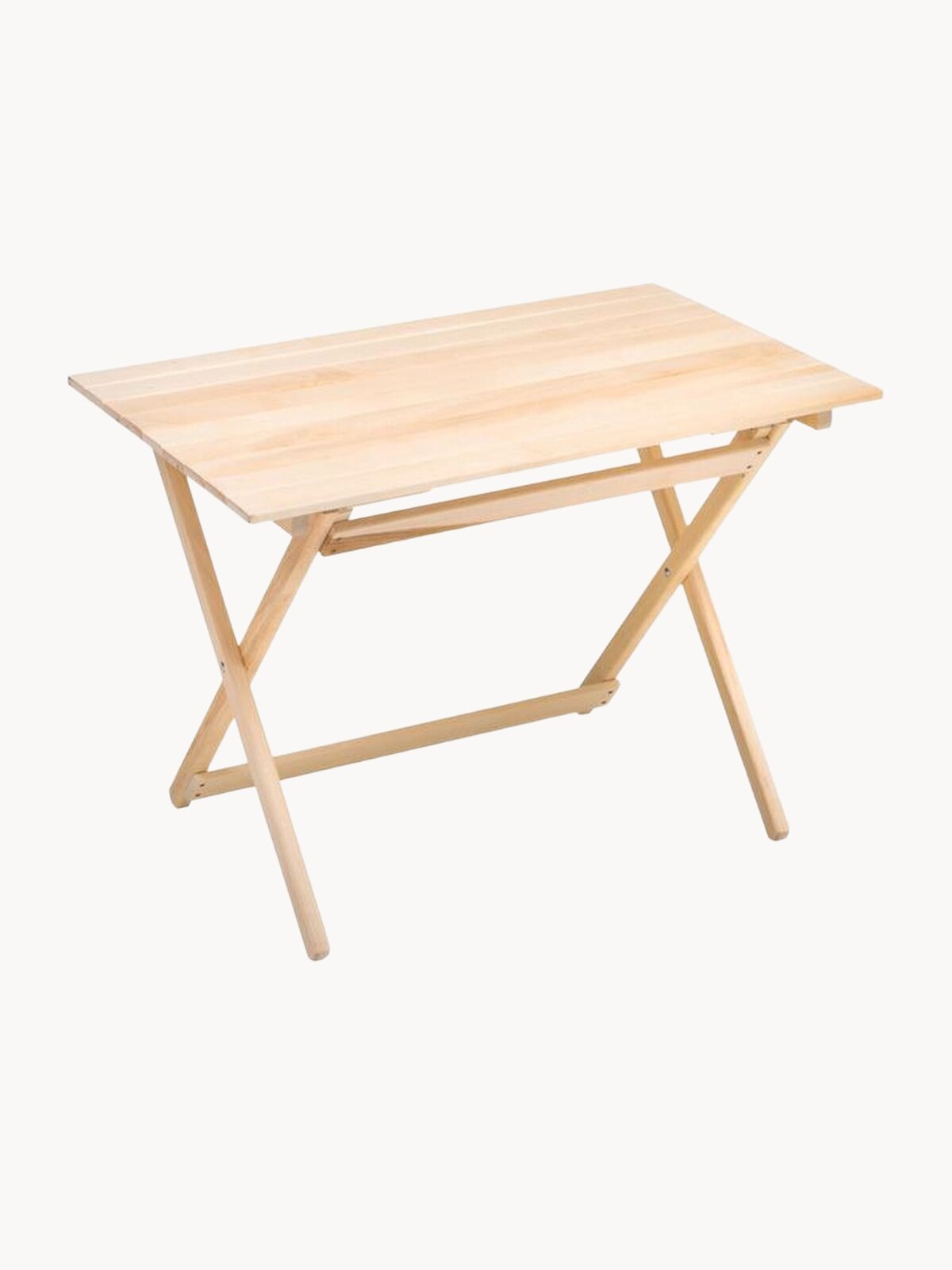 Стол "Добропаровъ", дерево, складной, прямоугольный, 100x60x75 см