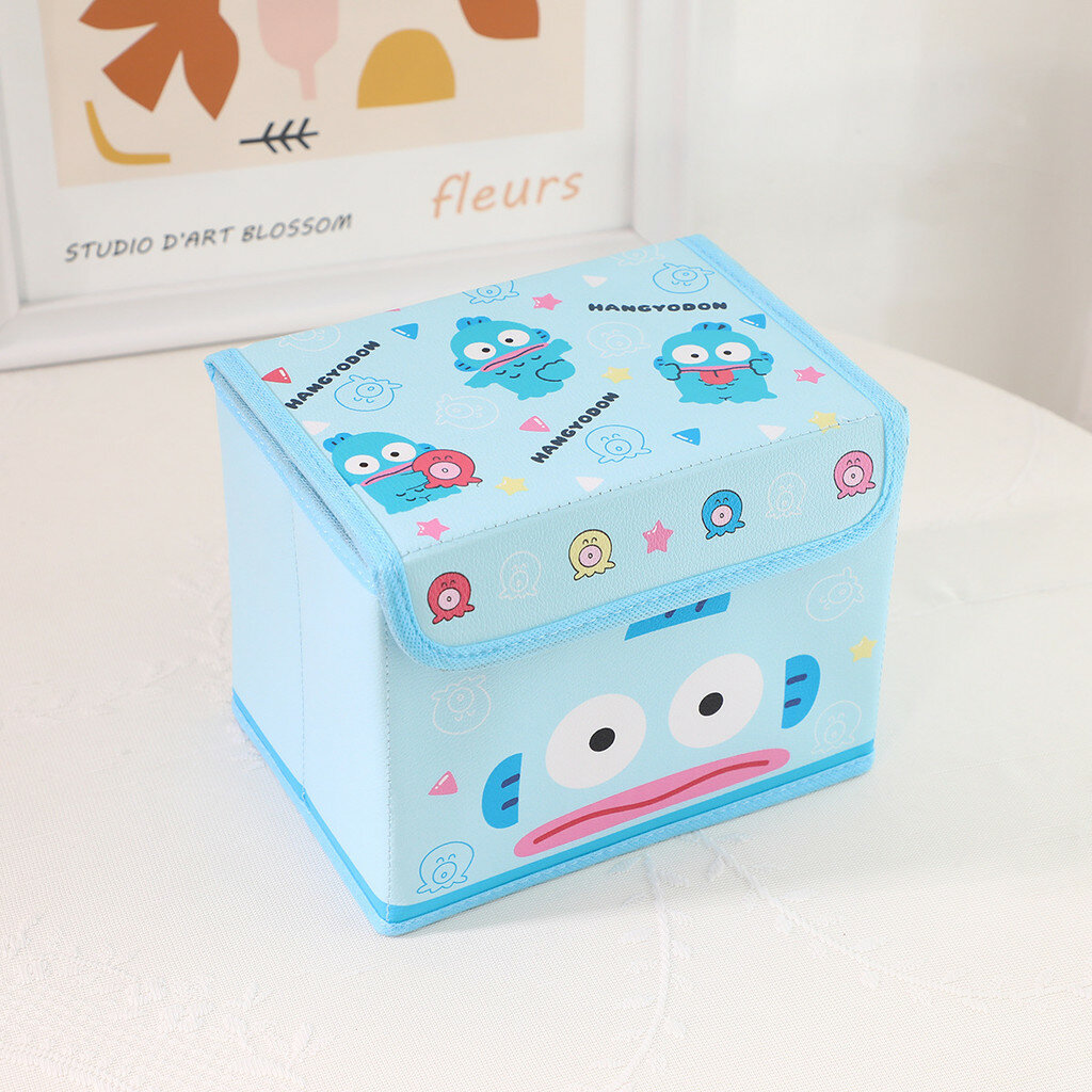 Ugly fish kuromi cinnamoroll my melody паттерн складной кейс для телефонов косметики и канцелярии в спальне или кабинете