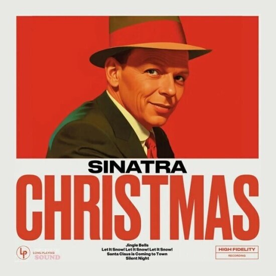 Виниловая пластинка SP Digital Frank Sinatra - Christmas Sinatra (Transparent Red Vinyl)