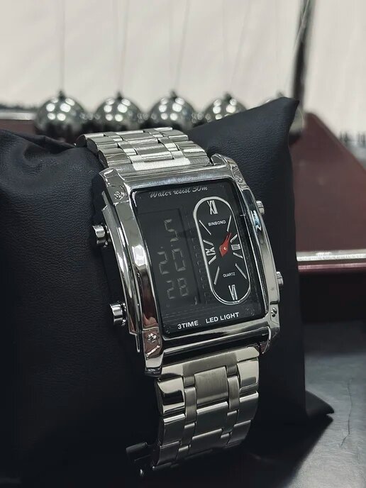 Наручные часы 100 Years Zeppelin, серый — фото 1