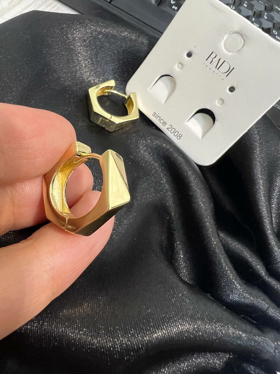 Моносерьга, размер 2 мм — фото 1