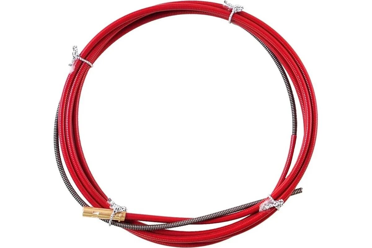 Svarcity Канал направляющий 3,5 м красный D 1,0-1,2 мм тефлон для сварки полуавтомат