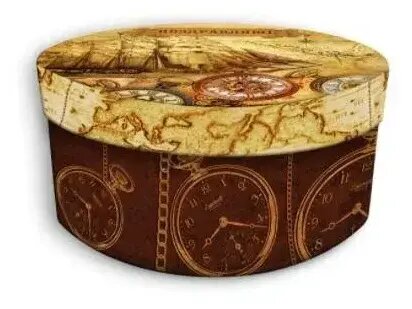 !09 Коробка подарочная Хронографы S 14х14х7 см.