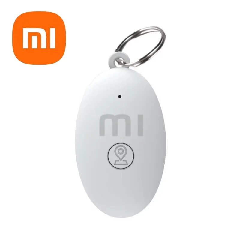 XIAOMI устройство слежения GPS анти-потерянный трекер IOS/Android для детей кошелек для ключей домашних животных умный Bluetooth трекер локатор, White