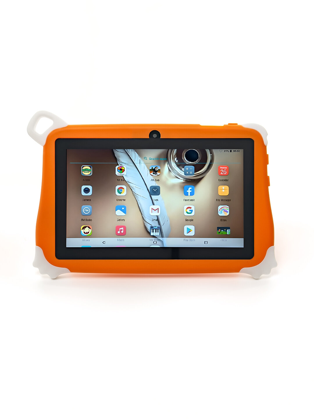 Детский планшет CCIT KT301 Max+ — обучающий планшет с защитным чехлом динозавром