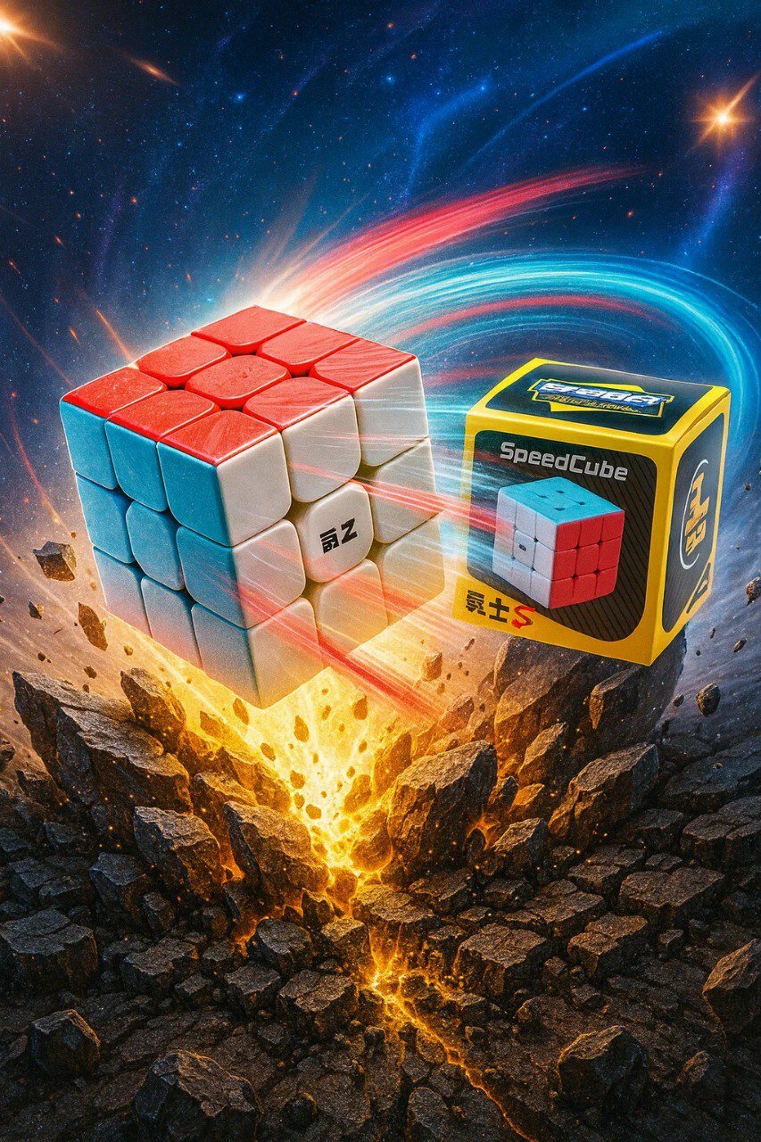 Кубик рубик скоростной Speedcube warrior лёгкий ход