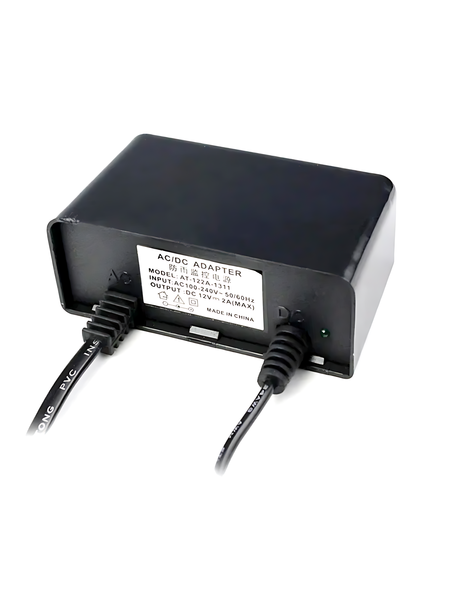 Сетевой блок питания водонепроницаемый для уличных камер 12V 2A / Разъем:5.5x2.1 мм