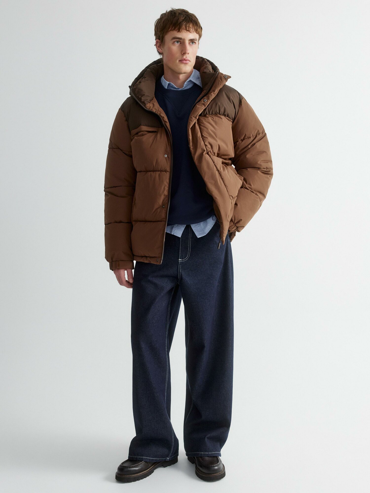 Куртка Sela, размер 54, коричневый — фото 1