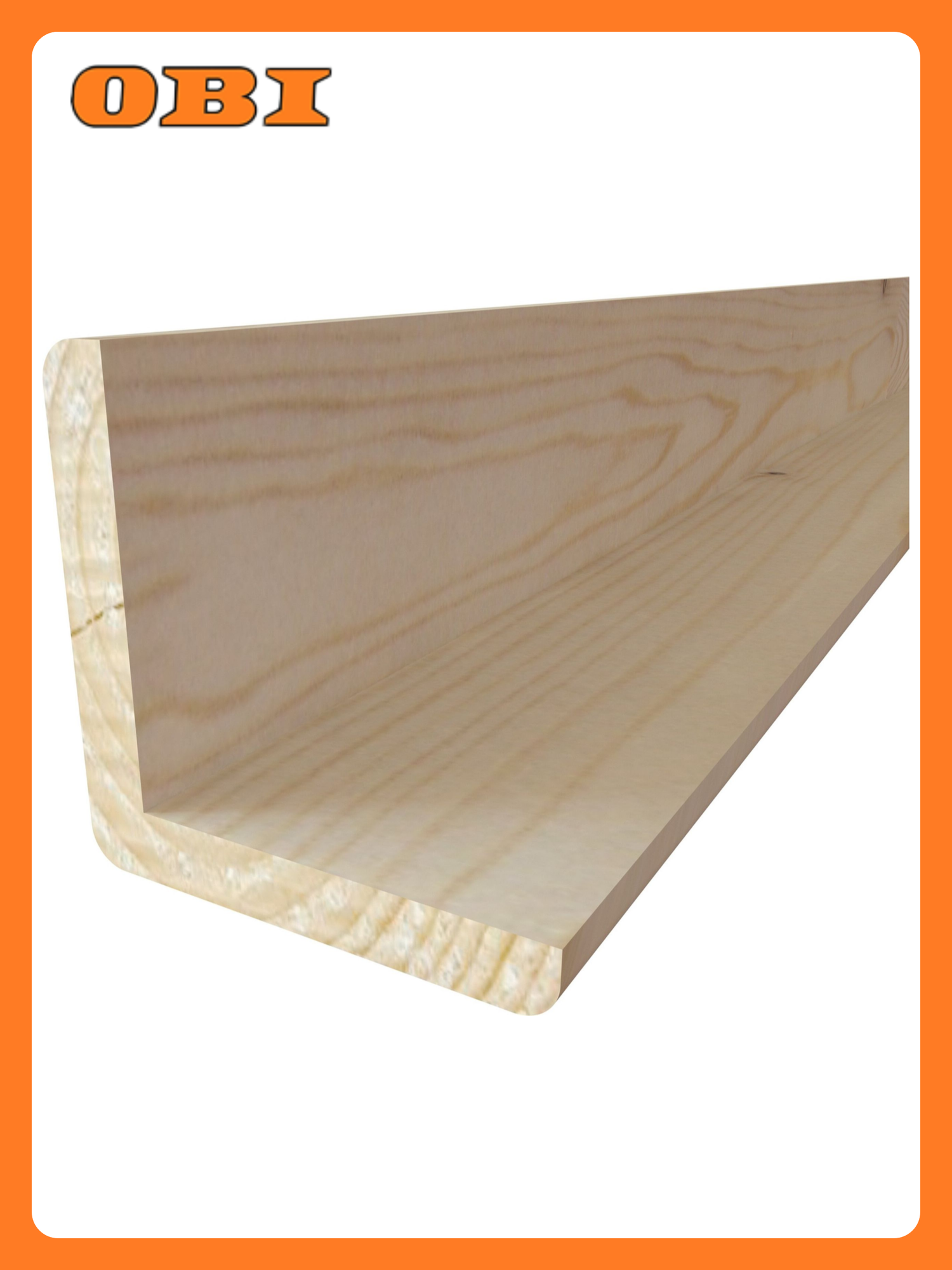 Уголок наружный сорт Экстра 1000х40x40 мм