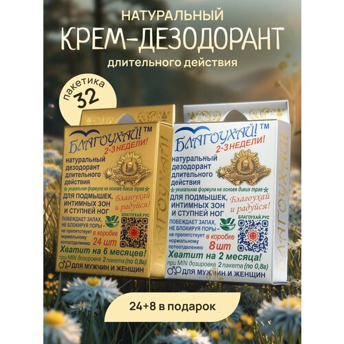 фото Набор дезодорантов благоухай для подмышек, ног и интимных зон великоросс
