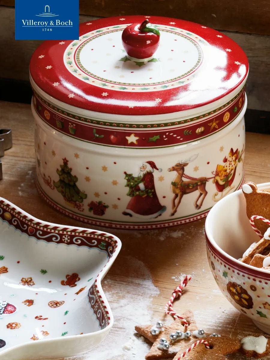 Villeroy & Boch Зимнее выпечное наслаждение Контейнер для печенья большой