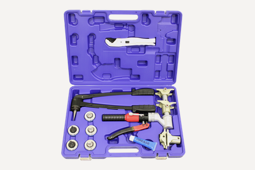 Изображение товара Ручной универсальный аксиальный гидравлический пресс инструмент Pink (16; 20; 25) + Stabil (16; 20)