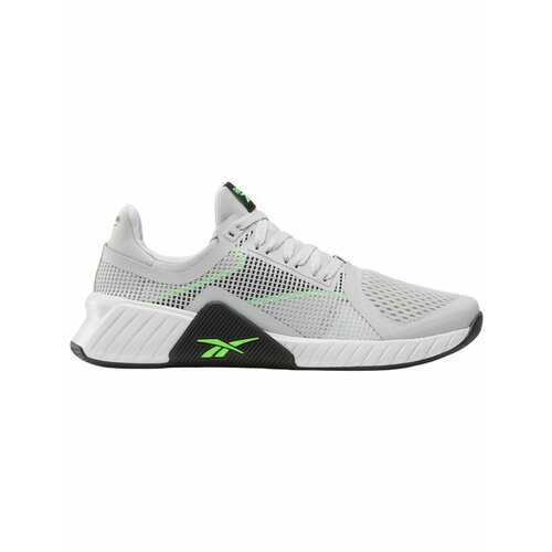 фото Кроссовки reebok flip charge, полнота f (eu)/ на среднюю стопу, размер 10,5 us, серый/белый/черный
