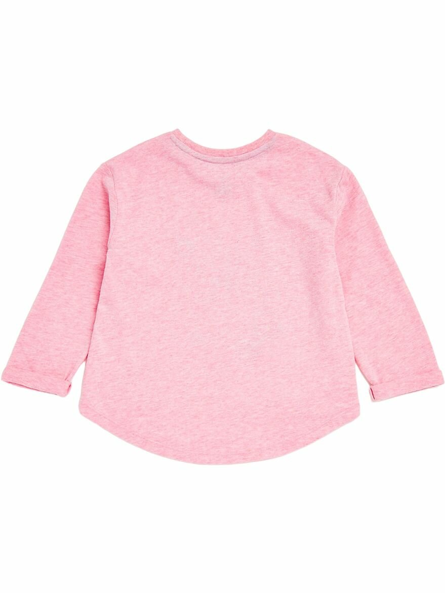 Лонгслив mothercare, размер 128, розовый — фото 1