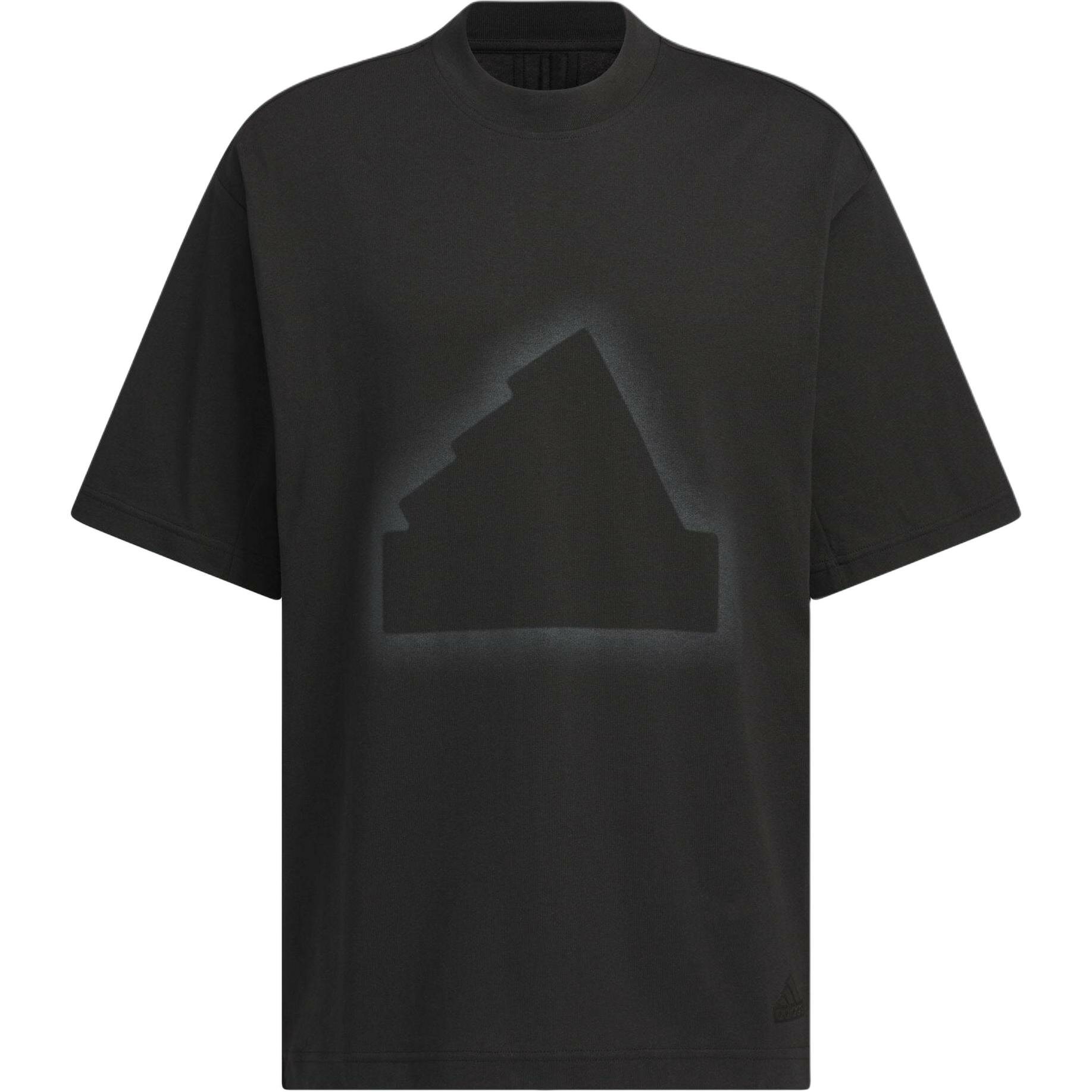 Футболка adidas Black Crew Neck Moderate Straight Fit