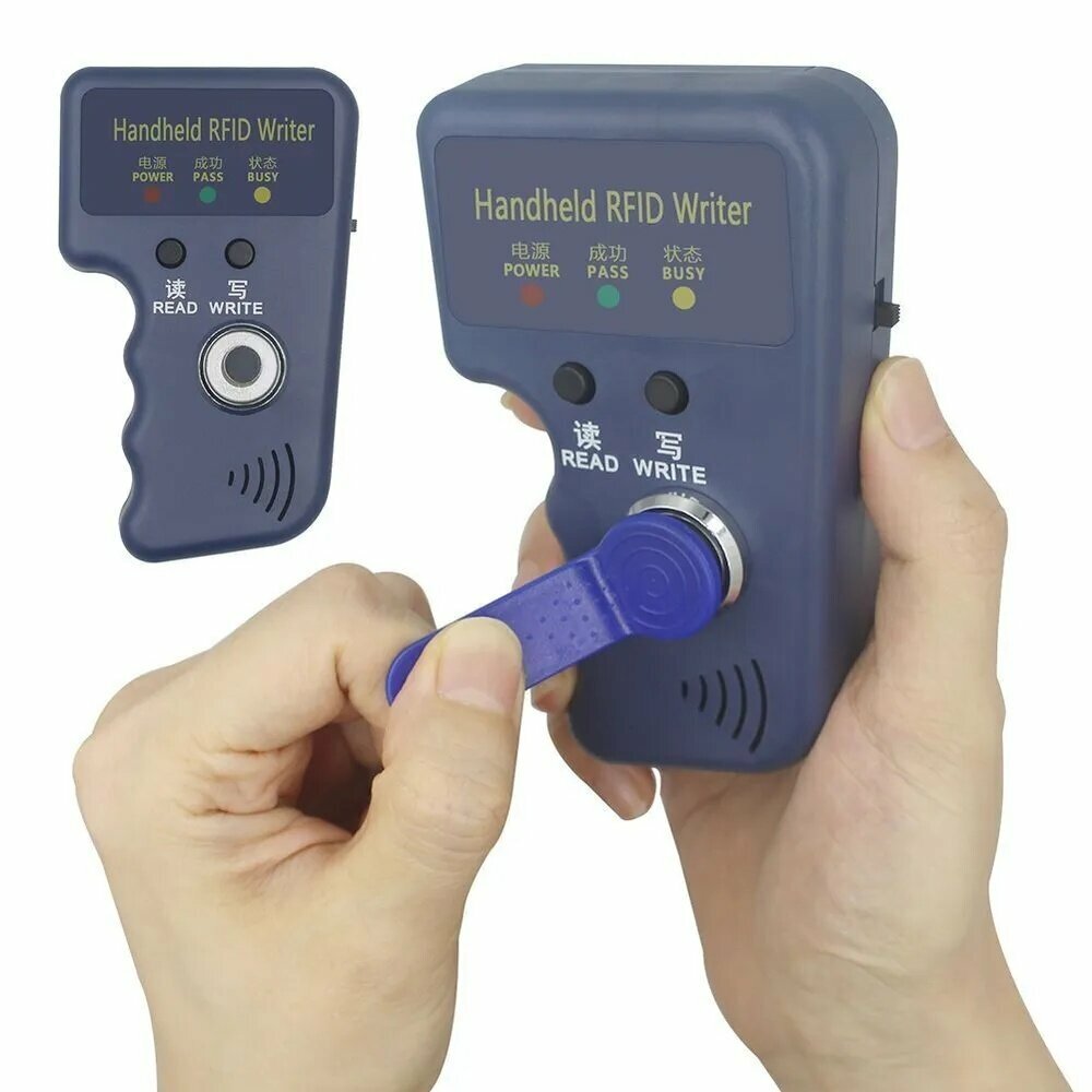 125 кГц TM опировальный портативный RFID-считыватель для карт T5577 EM4305 CET5200