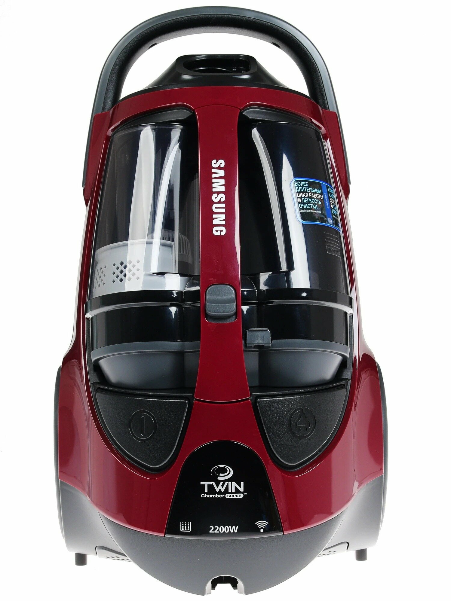 Пылесос Samsung SC885, 2200Вт, сухой, циклонный, контейнер, 430Вт — фото 1