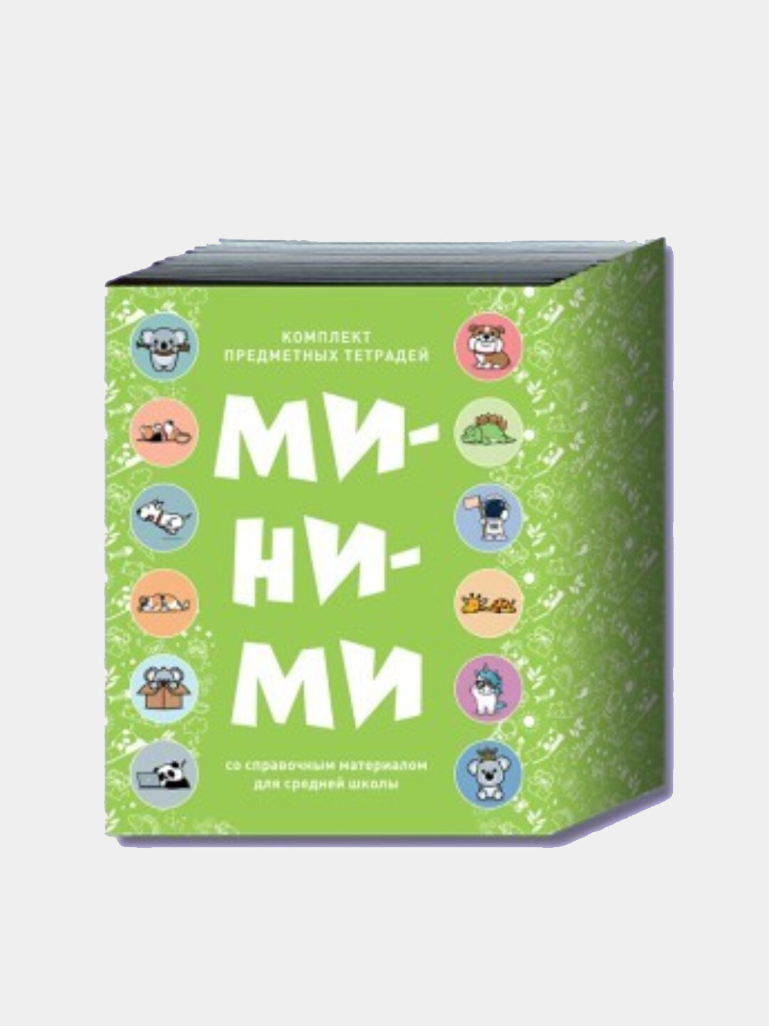 Комплект предметных тетрадей, 48 листов, А5, "Ми-ни-Ми", 12 шт