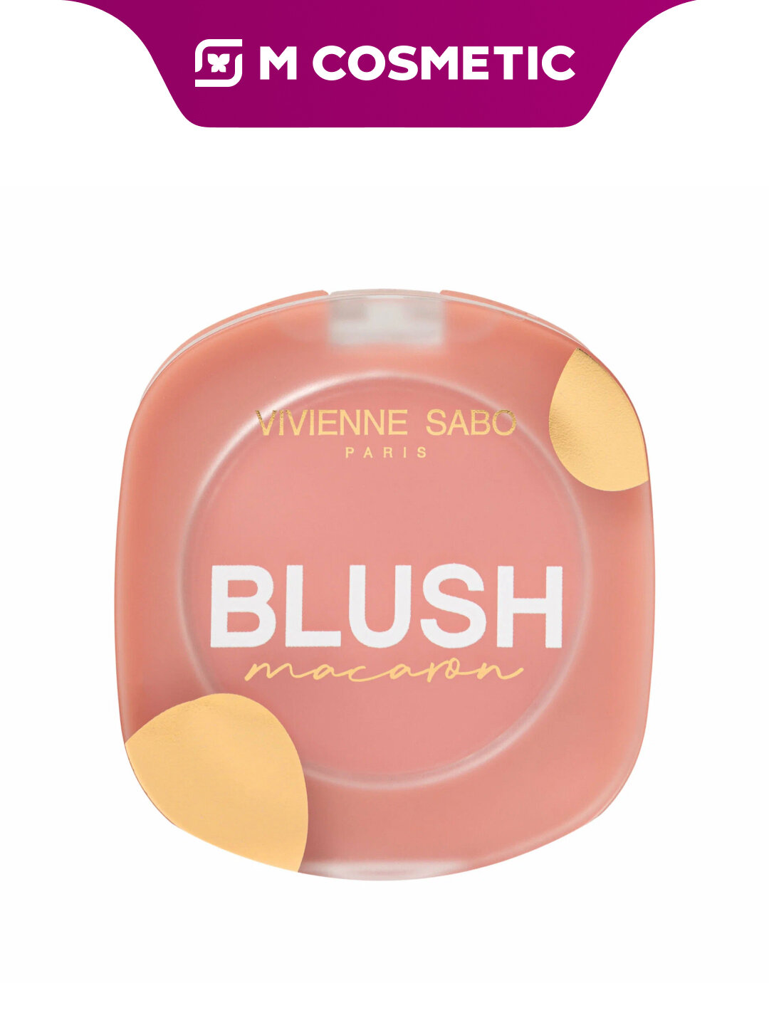 VIVIENNE SABO Румяна для лица матовые Macaron т0, 4,1г