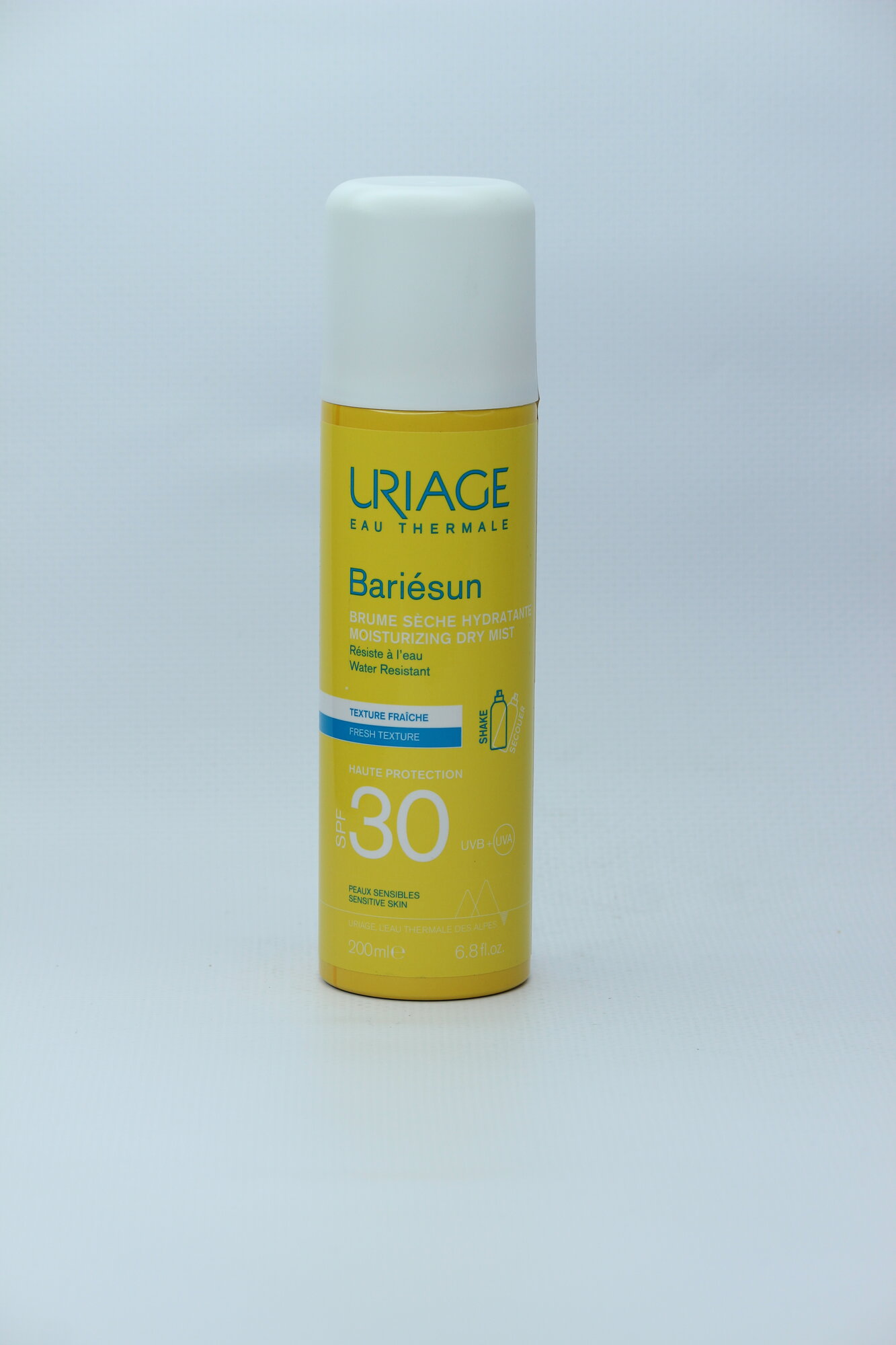 Uriage Bariesan сухая дымка-спрей солнцезащитная SPF 30, 200 мл — фото 1