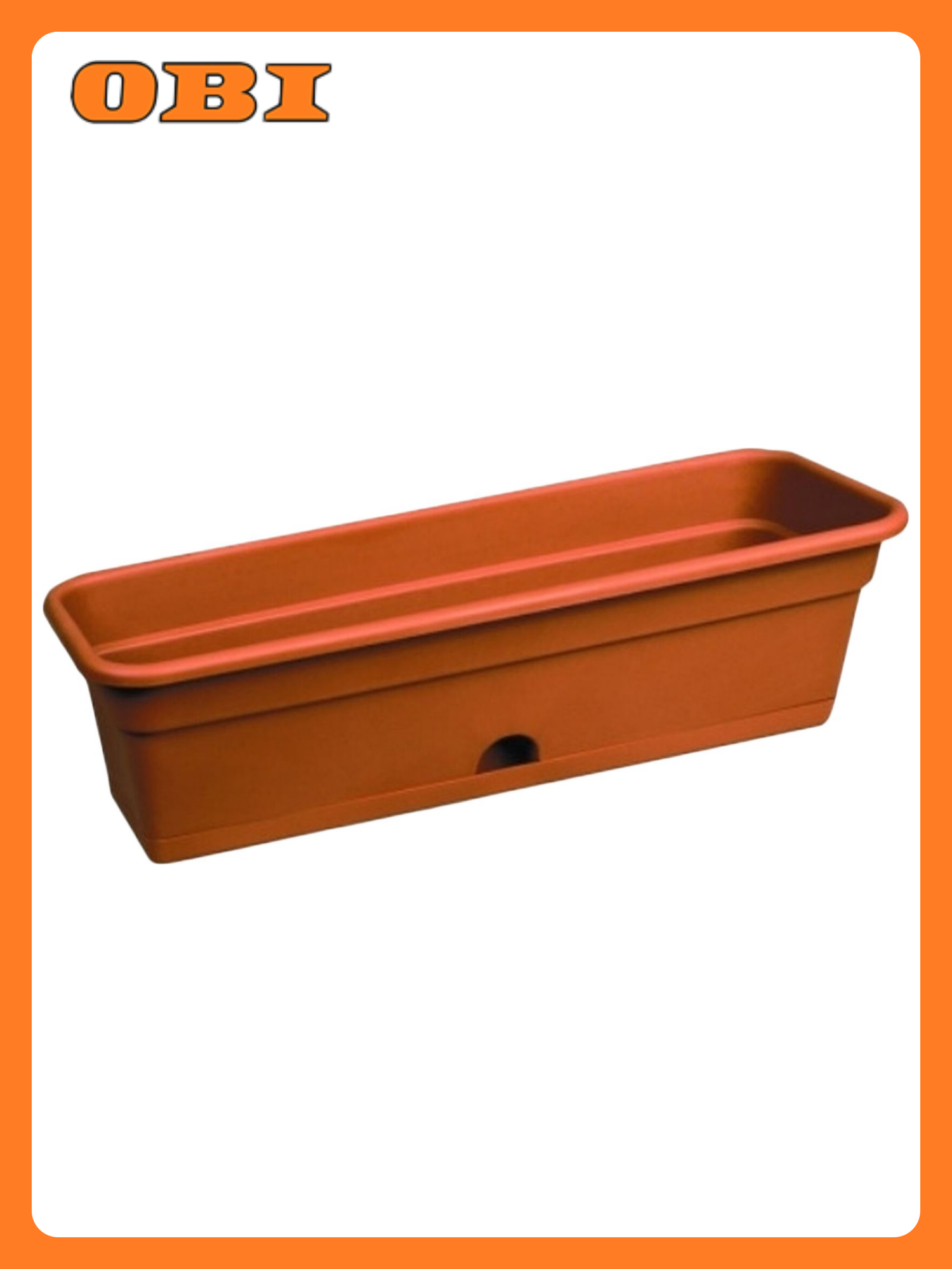 Ящик Darel 60х20х17см 12 л полипропиленовый терракот