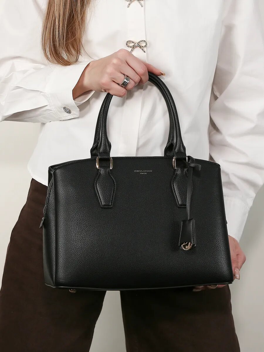 Сумка тоут DAVID JONES, черный — фото 1