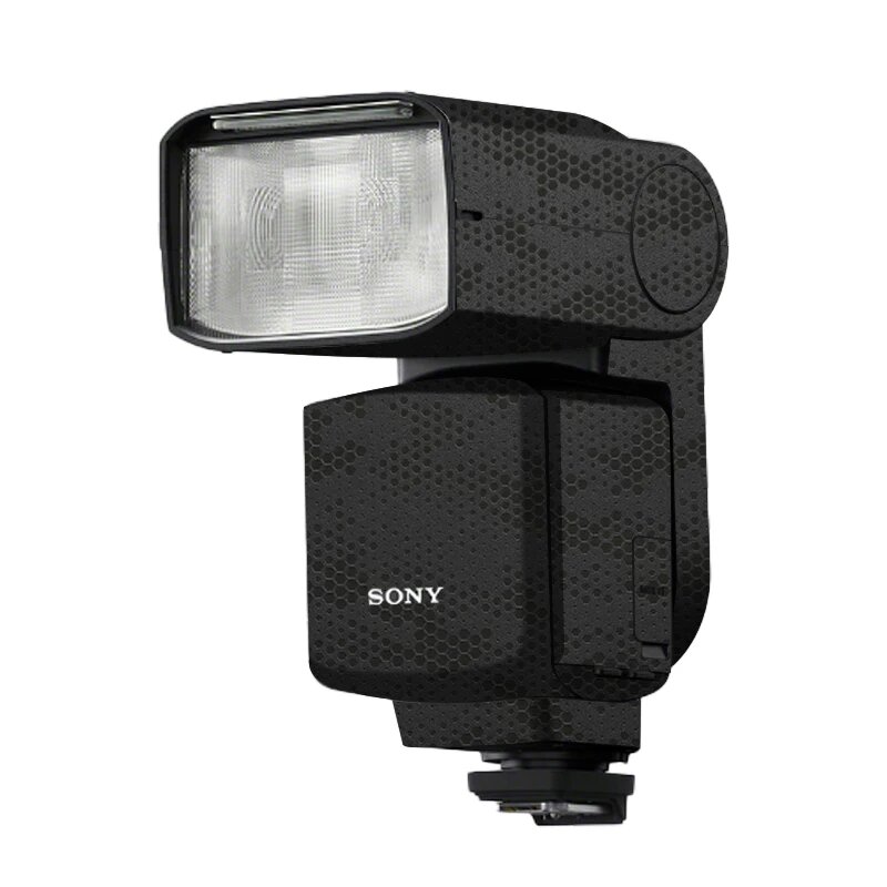 Защитная пленка для вспышки SONY HVL-F60RM2 с узором змеи, черная матовая поверхность 3M клей