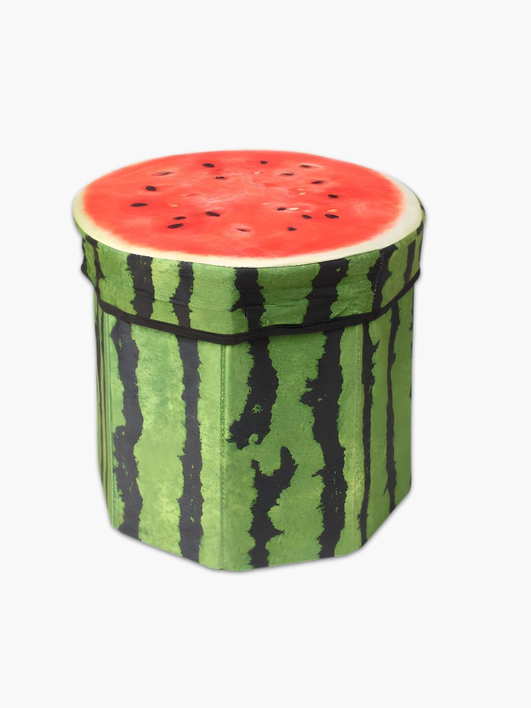 Декоративный ящик для хранения, в дизайне арбуза