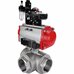 Кран шаровой DN.ru RP. SS316.200. MM-ISO Ду20 Ру63 L-тип, с пн. приводом SA-052, пн. распред. PND1-T10, БКВ LSB-410, БПВ