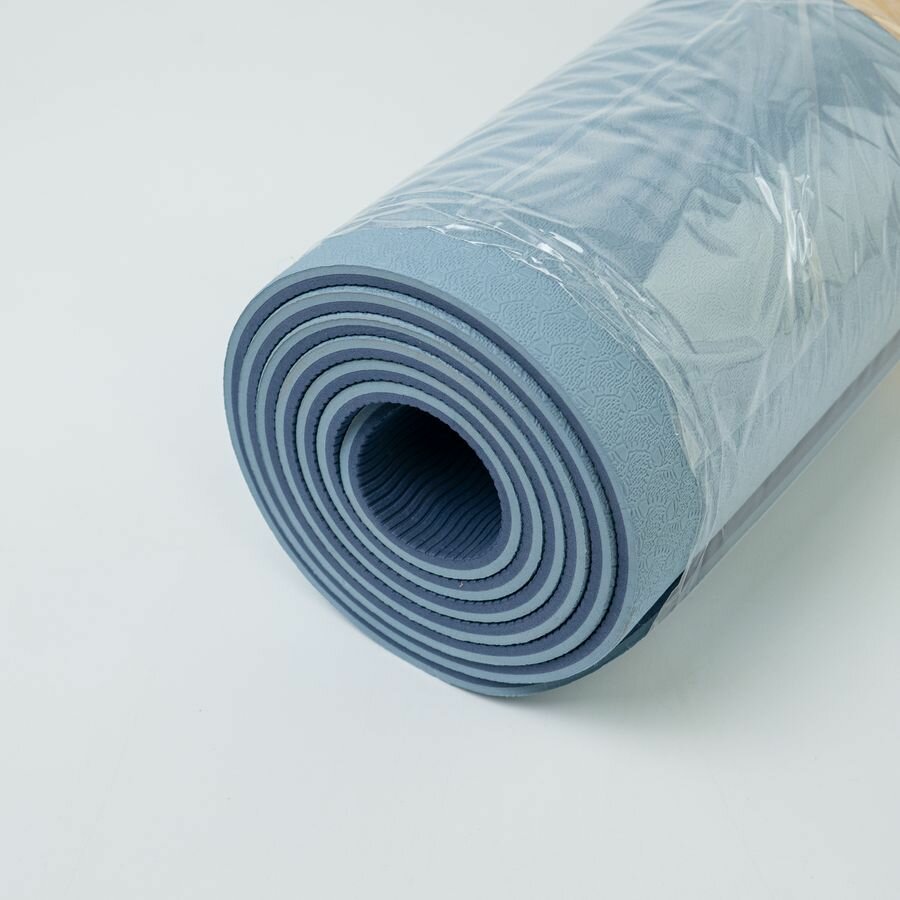 Коврик для фитнеса и йоги, 61х182 см, нескользящий