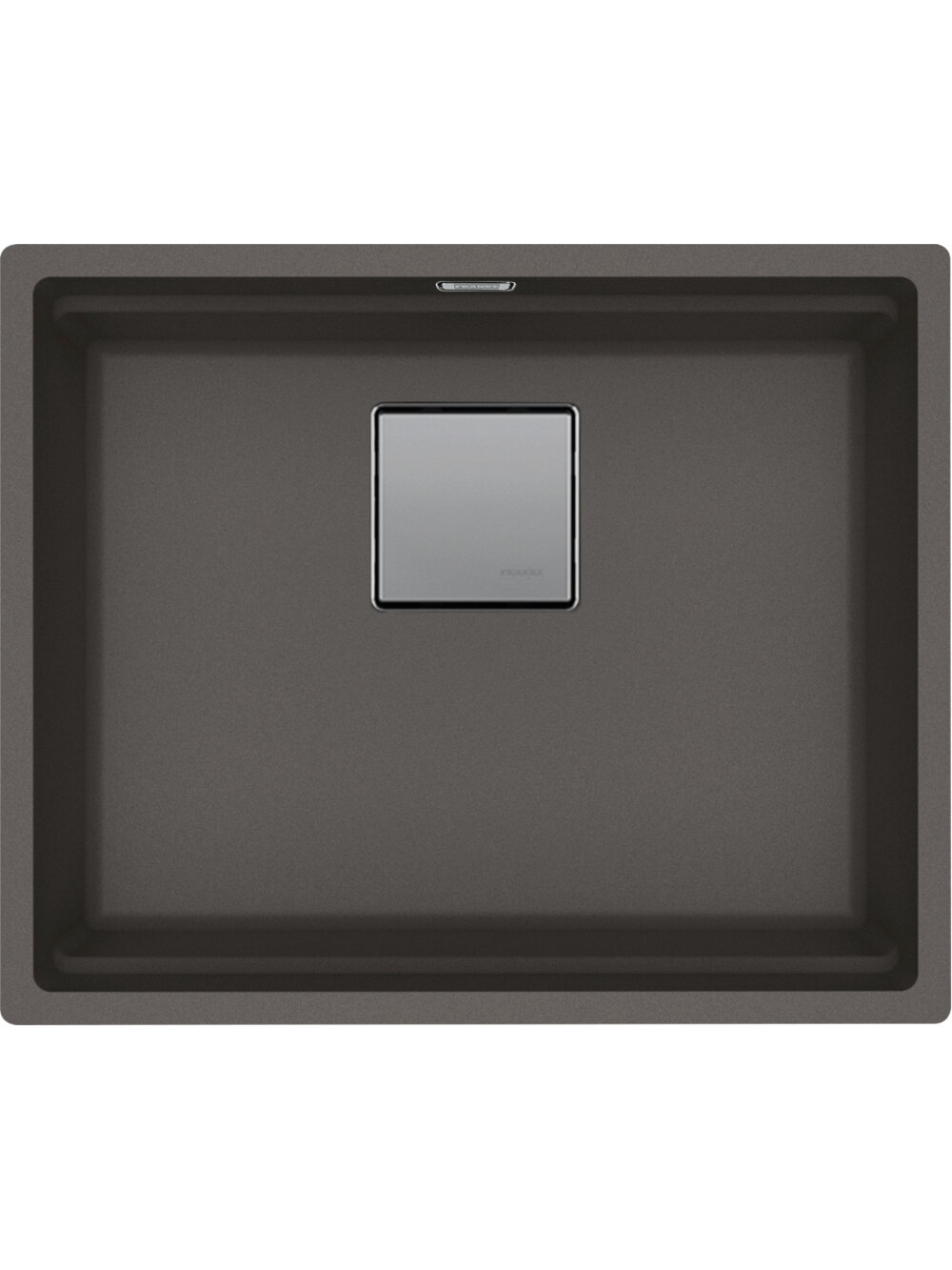 Кухонная мойка FRANKE Kubus KNG 110-52 стоп-вентиль, грифельный-серый (125.0731.689)