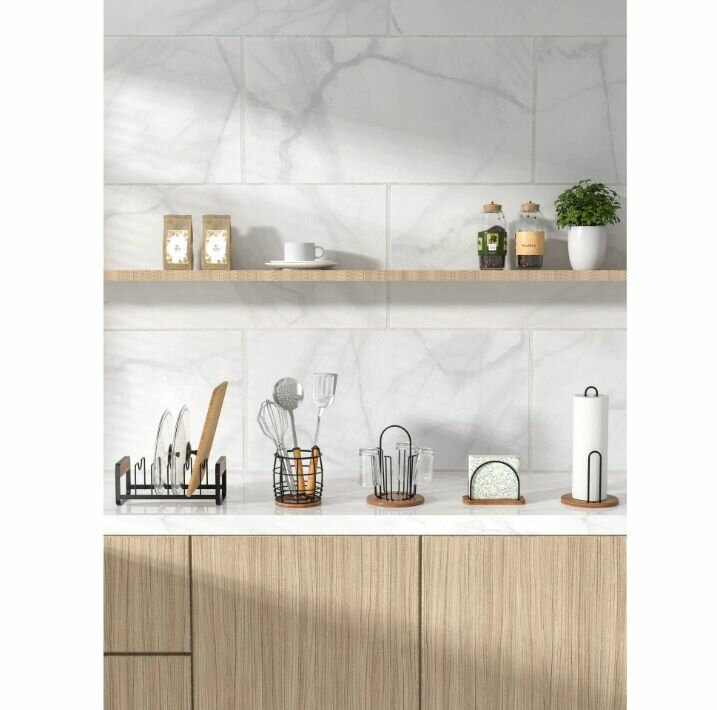 Подставка для приборов KITRO Acacia&black — фото 1