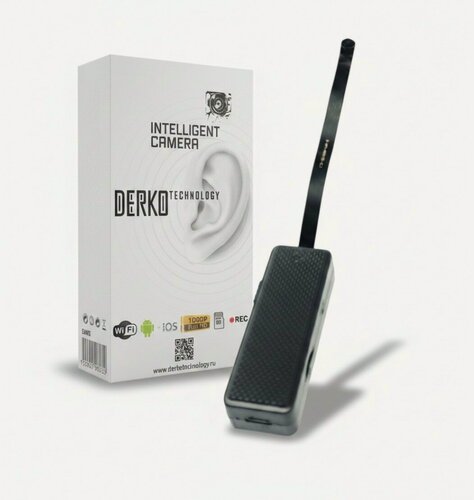 Изображение товара Wi-Fi микрокамера D900 2MP Full HD откалибрована для чёткого считывания текста с листа бумаги и с монитора компьютера