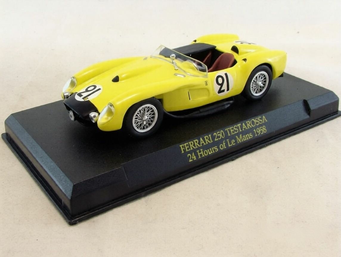 Масштабная коллекционная модель 1/43 Ferrari 250 Testarossa 24 часа Ле Ман 1958
