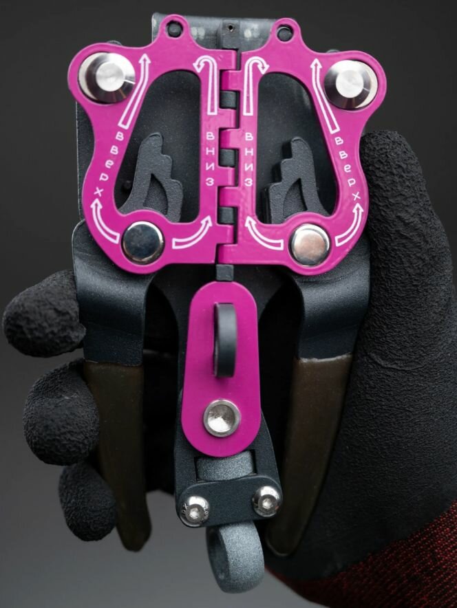 Спусковое устройство для двойной веревки "Сова" 3.0 (VZ)