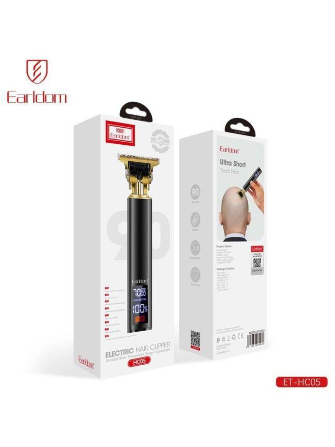 Удобное, компактный и современное устройство для эпиляции Earldom HC-05