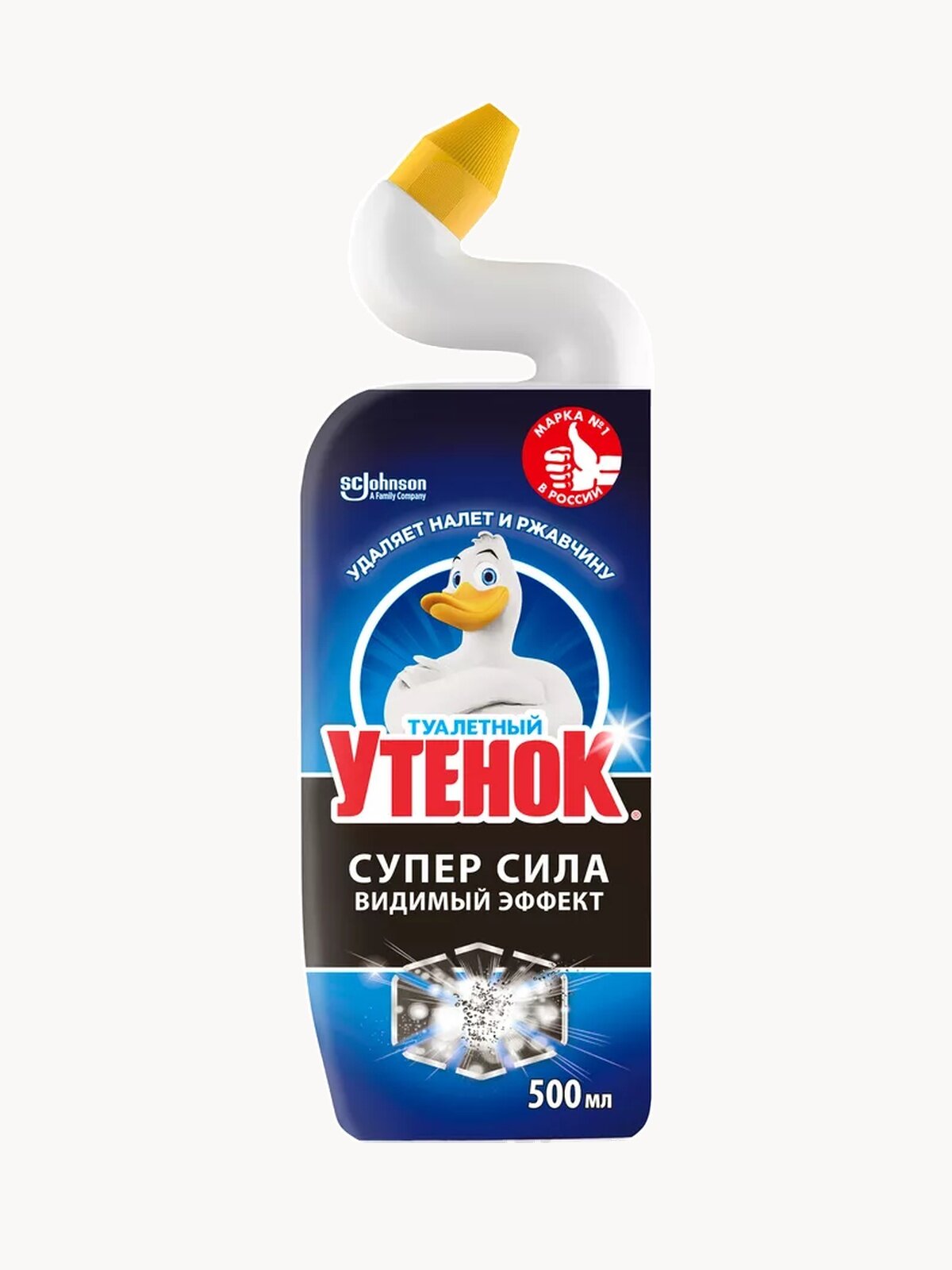 Туалетный Утенок Чистящее средство для унитаза  Видимый Эффект   500 мл